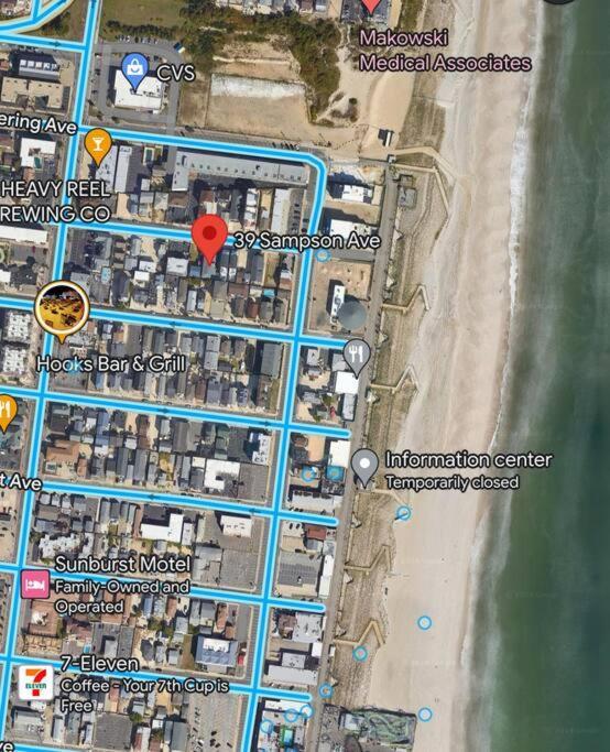 Ocean Block Oasis, 2-Bed Condo Seaside Heights Exteriér fotografie